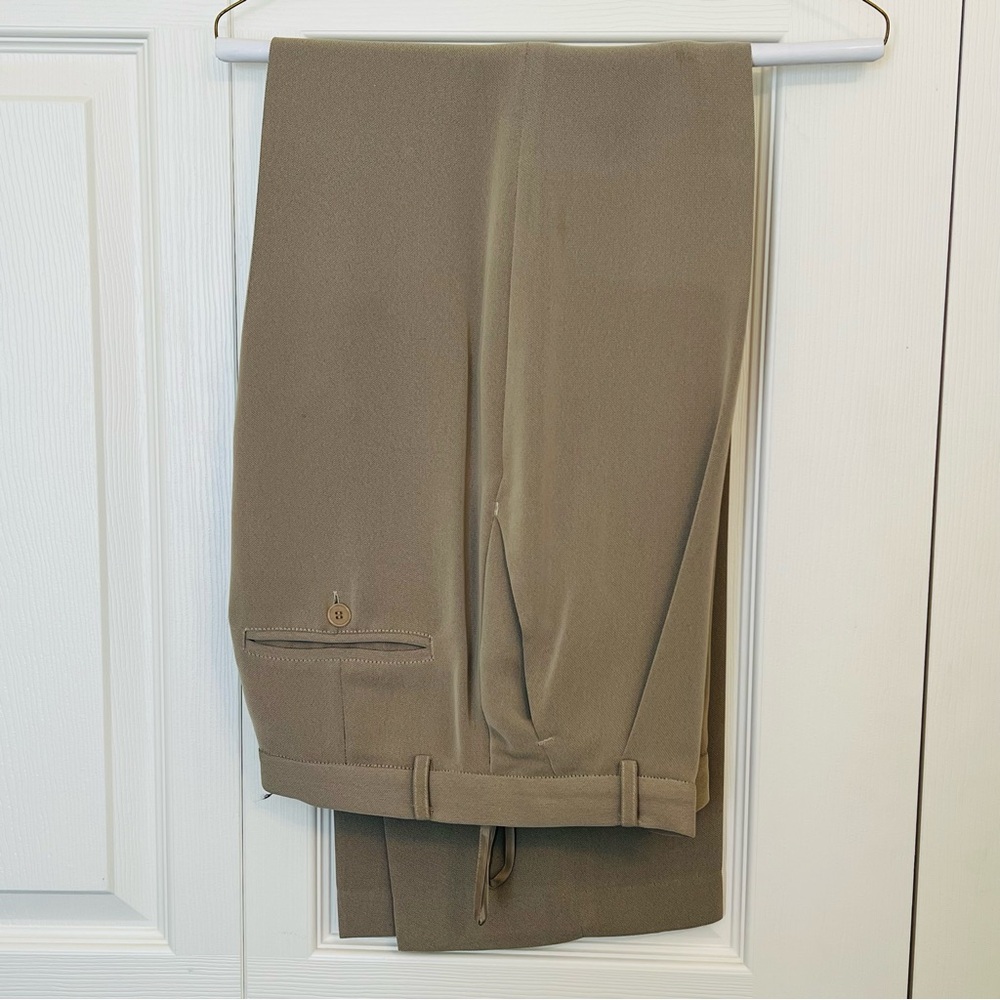 Geoffrey Beene Tan Chinos Classic Straight Leg